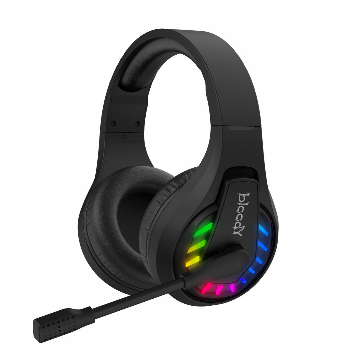 Bloody Gr230 Siyah Şarjlı Neon Bt5.3&Amp;Amp;2.4G&Amp;Amp;3.5Mm Kktc