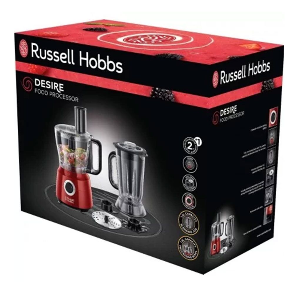Russell Hobbs Desire 24730-56 Kırmızı Blender/Mutfak Robotu Russell Hobbs Desire 24730-56 Kırmızı Blender/Mutfak Robotu