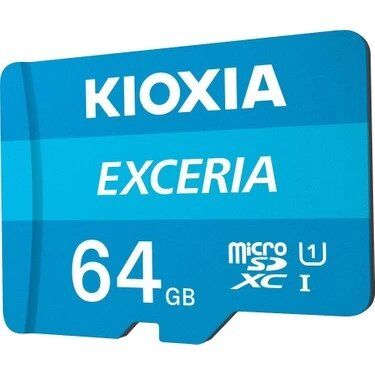 Bellek Kioxia 64Gb Micro Sdxc Uhs-1 C10 Lmex1L064Gg2 Kktc