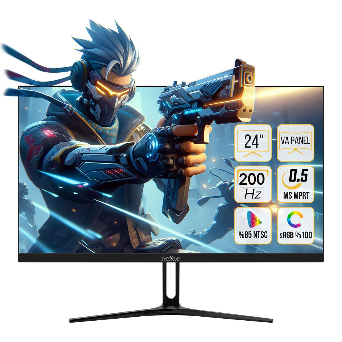 James Donkey 23.8&Amp;Quot; Epic E10 200Hz 0.5Ms Fhd Va Panel Gaming Monitör Kktc
