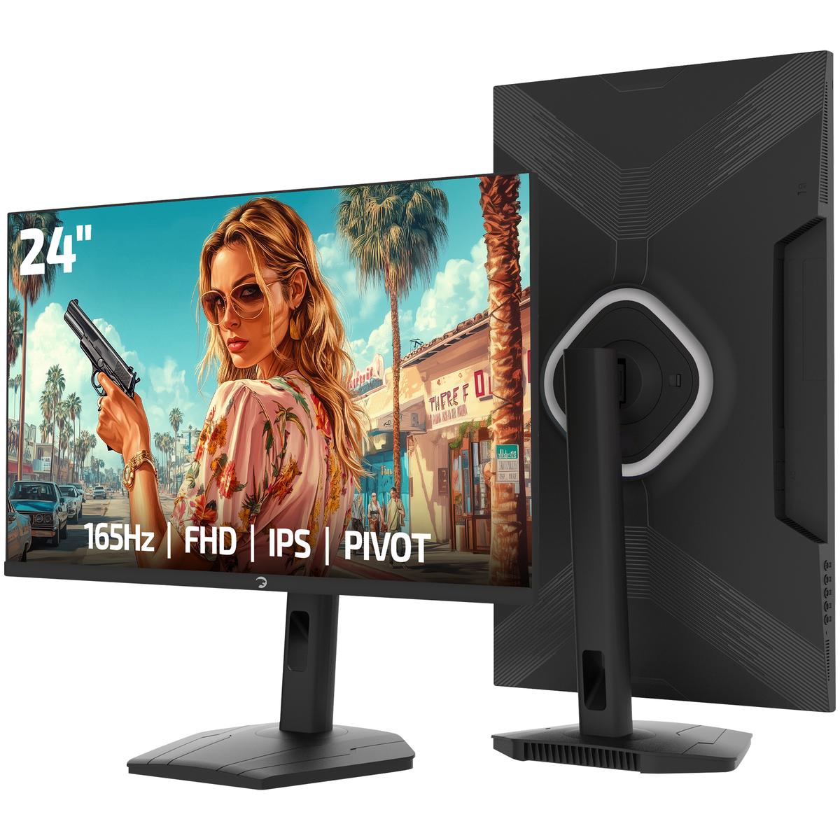 Monitör Gamepower 24&Amp;Quot; Lunis L10 165Hz 1Ms Ips Fhd Pivot Kktc