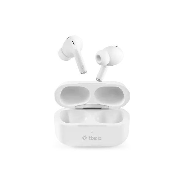 St06584_1 Ttec 2Km155B Airbeat Pro Lite Anc Bluetooth Beyaz Kulaklık - Görsel 1