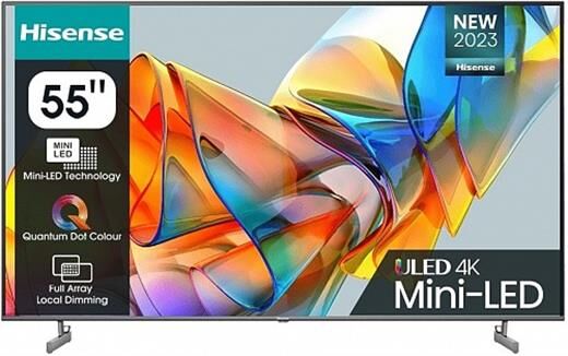 Hisense 55U6Kq 55&Amp;Quot; 4K Uled Mi̇ni̇ Led Smart Tv - Uydulu Smart Televi̇z...-Hisense Kktc