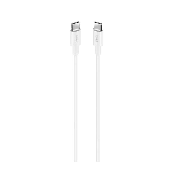 Ttec Usb-C - Usb-C 200Cm 60W Pd/Qc Hızlı Şarj/Data Kablosu Beyaz Kktc