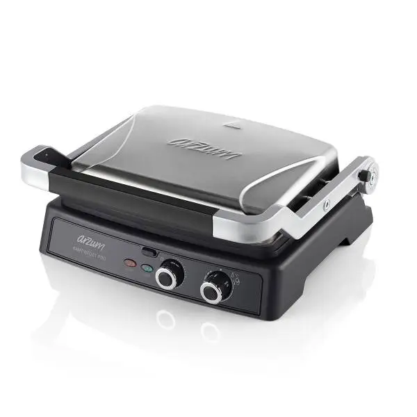 Ar2044-T Kantintost Pro Izgara Ve Tost Makinesi - Inox - Görsel 1