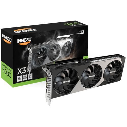 Ekran Karti Inno3D Rtx5080 X3 16Gb 256Bit Gddr7 Kktc