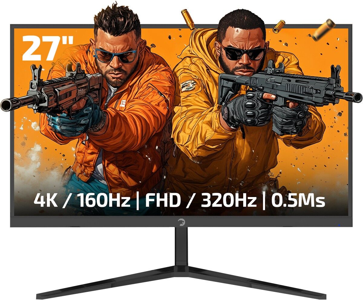 Monitor Gamepower 27&Amp;Quot; Rapid Dual (4K 160Hz/Fhd 320Hz) 0.5Ms Flat Kktc