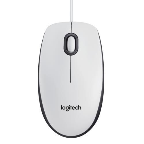 Mouse Logitech M100 Usb Beyaz 910-006764 Kktc