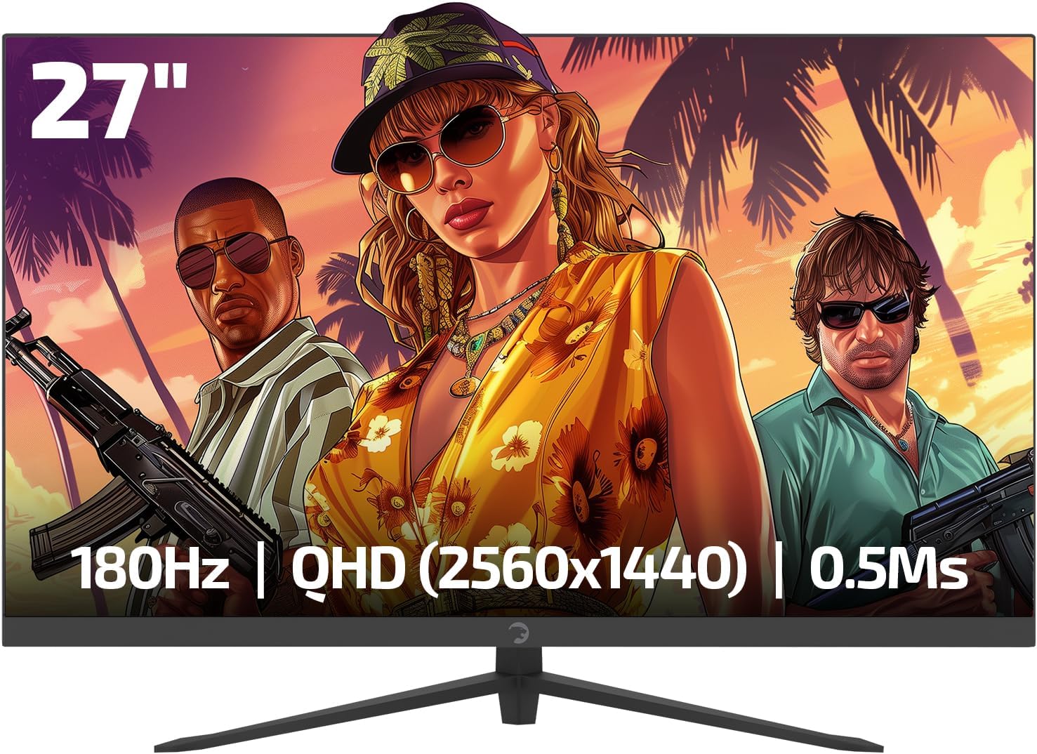 Monitor Gamepower 27&Amp;Quot; Sonic T80 Flat Fast Ips 180Hz 0.5Ms Qhd 2K Gamin Kktc