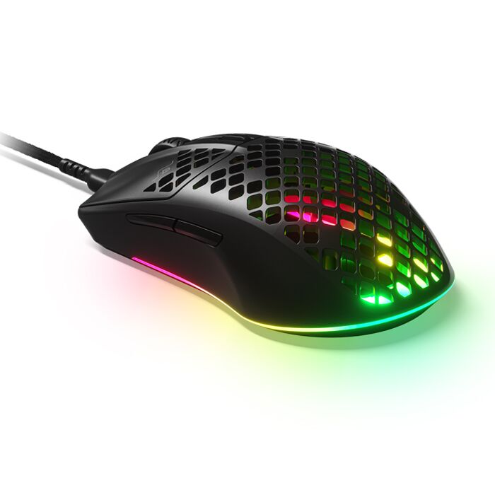 Mouse Steelseries Aerox 3 Ssm62611 Onyx 8500 Cpi 6 Tuş Rgb Kktc