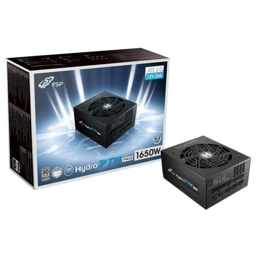 Power Supply Fsp Hydro Ptm Pro Atx 3.0 1650W 80+ Gen 5 Platinum Kktc