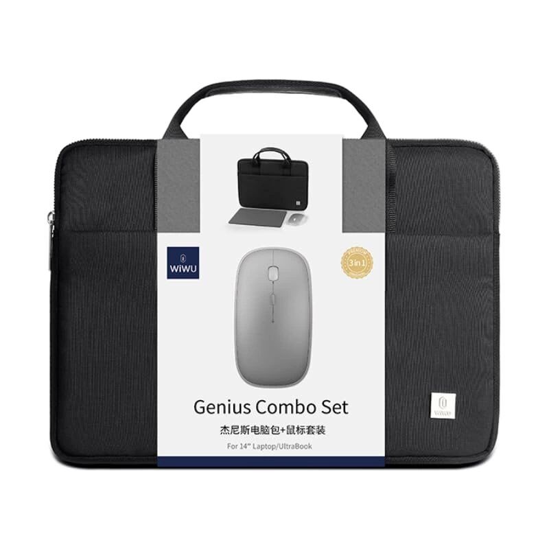 Aksesuar Çanta Wıwu Genıus Combo Set 15.6 Inc Wıth Mouse Kktc