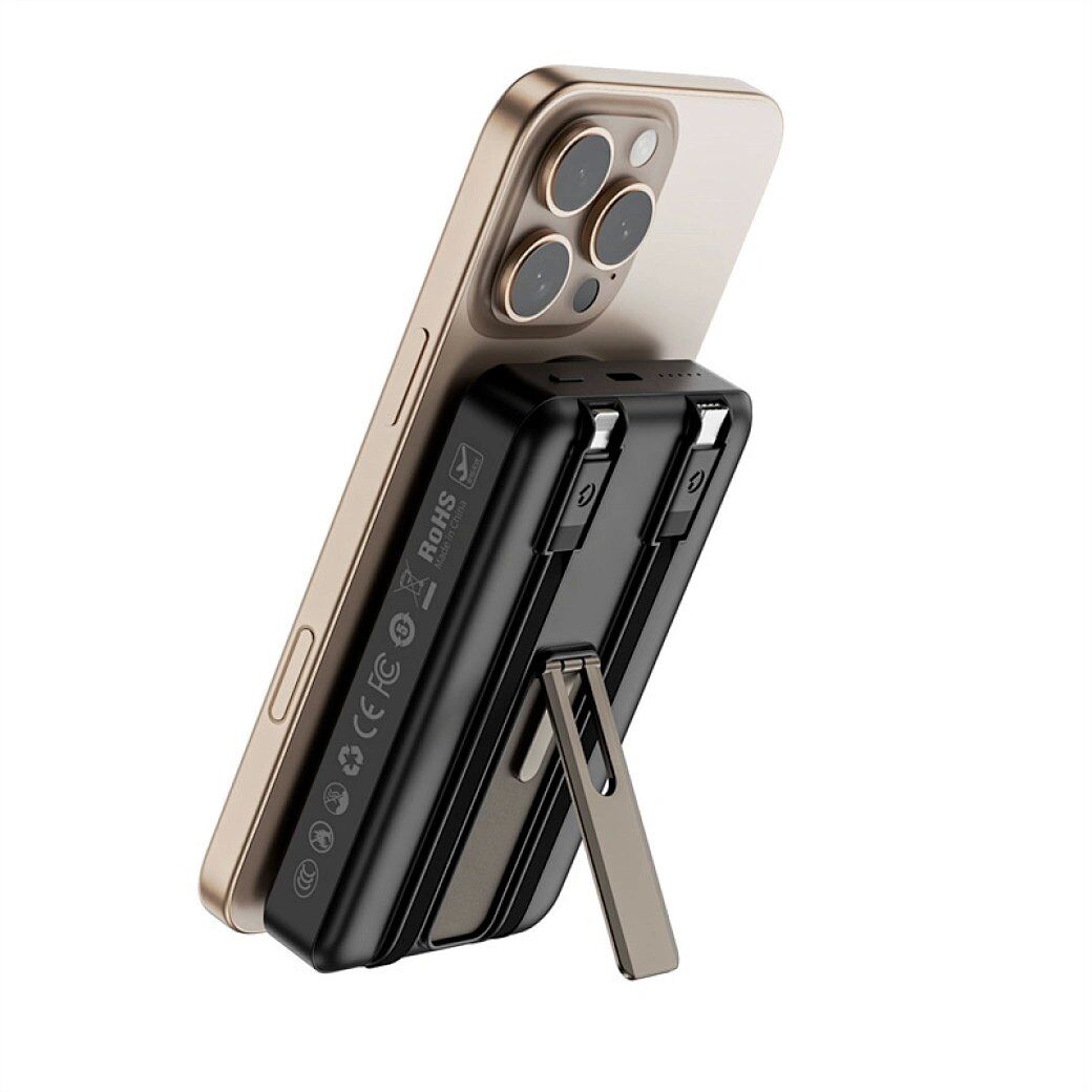 Aksesuar Wiwu Elite Powerbank Magsafe P056 10000Mah Black Kktc Aksesuar Wiwu Elite Powerbank Magsafe P056 10000Mah Black Kktc