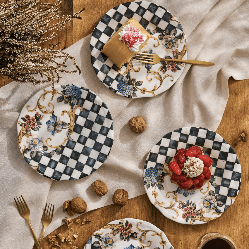 Emsan Vıctorıa 4'Lü Pasta Tabağı - Görsel 1