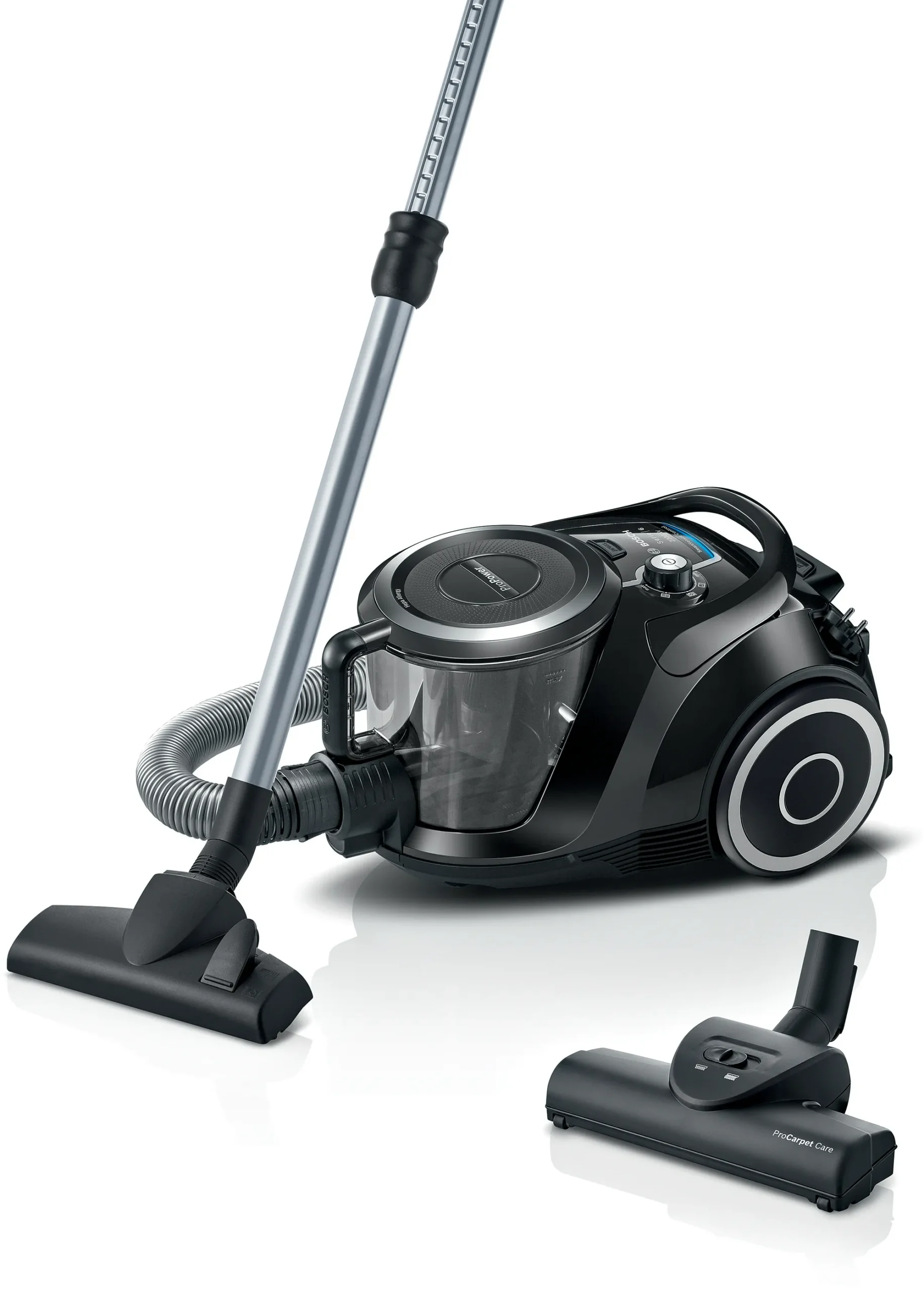Bosch Bgs412234 Serisi 6 Torbasız Elektrikli Süpürge 2200Watt Siyah Renk 3Lt Torbasız Hepa Filtre Bi Sipariş Kktc