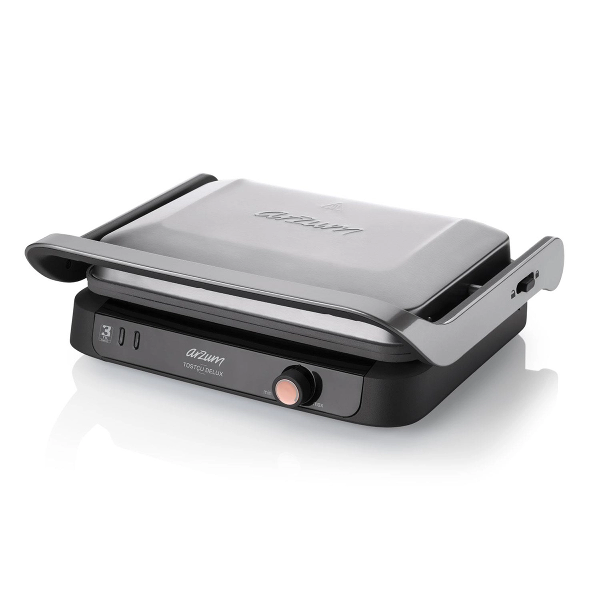 Arzum Tostçu Delux Izgara Ve Tost Makines - Inox - Görsel 1