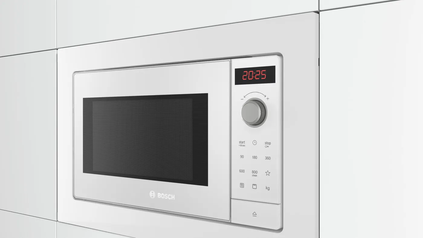 Bosch Seri 2 Ankastre Mikrodalga 59 X 38 Cm Beyaz Bel653Mw3 - Görsel 1