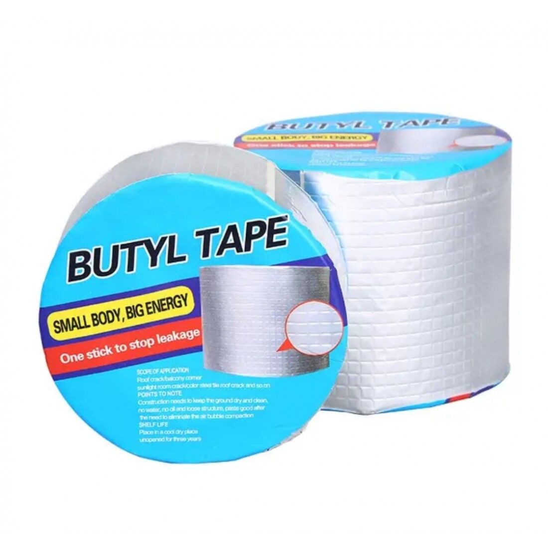 Çamur Bant Alüminyum İzolasyon Tamir Çatlak Bant 15Cmx5M - Görsel 1