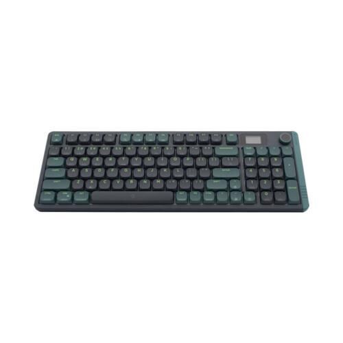 Aigo S99 Rgb Yeşil/Siyah Mekanik Kırmızı Switch Kablosuz Us Layout Kktc