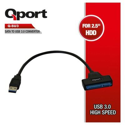 Aksesuar Qport Q-Su3 Sata To Usb 3.0 Çevi̇ri̇ci̇ Kktc
