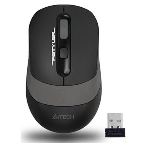 Kablosuz Mouse A4Tech Fg10 Gri̇ Kktc