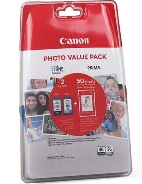 Kartus Canon Pg-46 + Cl-56 Multipack Kktc