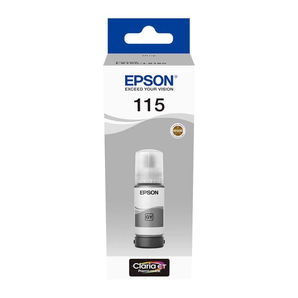 Kartuş Epson C13T07D54A Gri̇ 115 Kktc