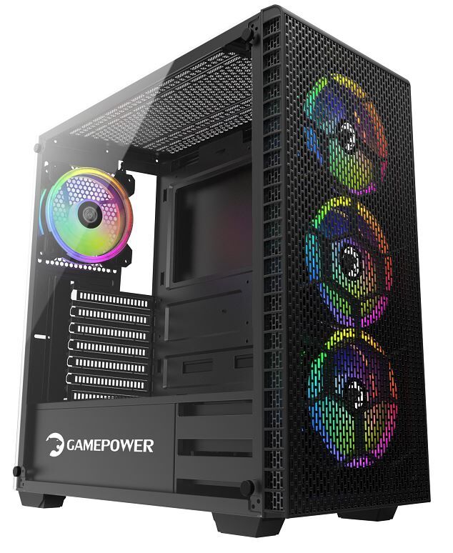 Kasa Gamepower Horizon Rgb Gaming Mesh 550W 80+ Kktc