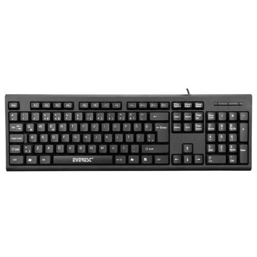 Klavye Everest Kb-871U Siyah Usb Q Tr Layout Kktc