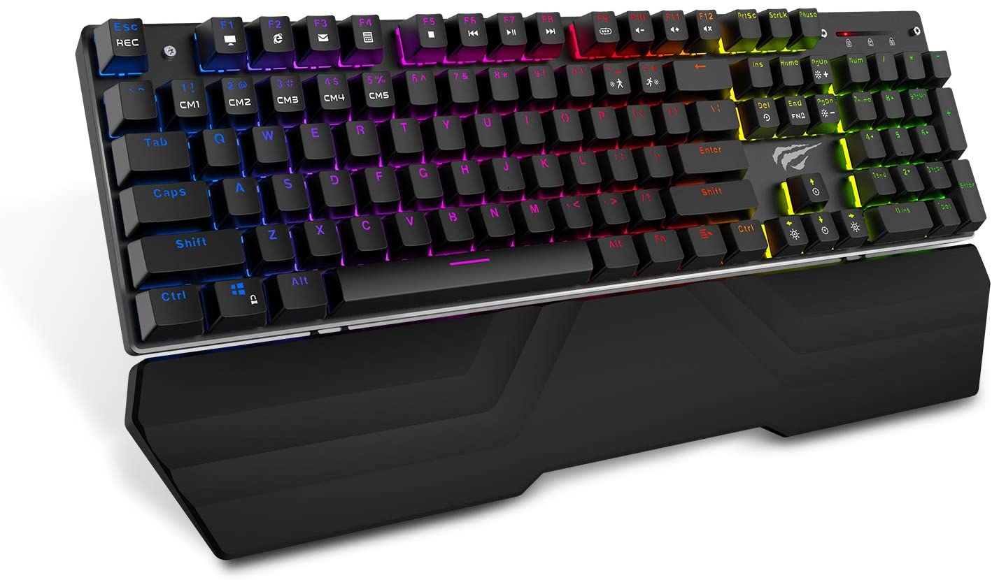 Klavye Gamenote Hv-Kb432L Gaming Mekani̇k Klavye Tr Layout Kktc