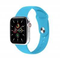 Kordon Zr-Slkn-67 Apple Watch  38/40/41Mm Mavi̇ Silikon Kktc