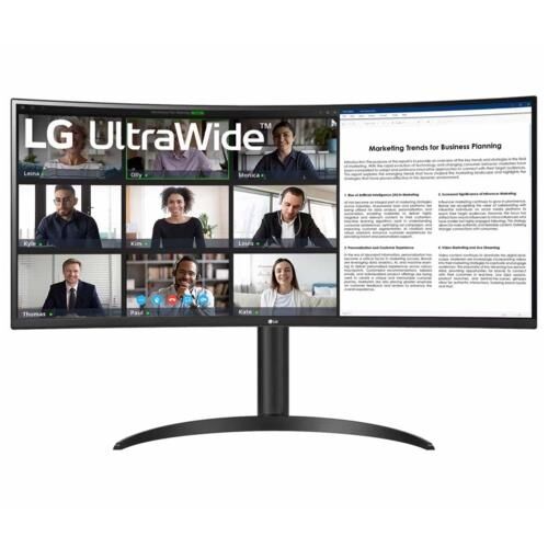 Monitor Lg 34&Amp;Quot; 34Wr55Qc-B Curved 5Ms