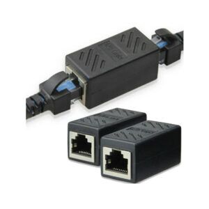 Rj45 Extender Uzatma Adaptoru Siyah Kaliteli KKTC