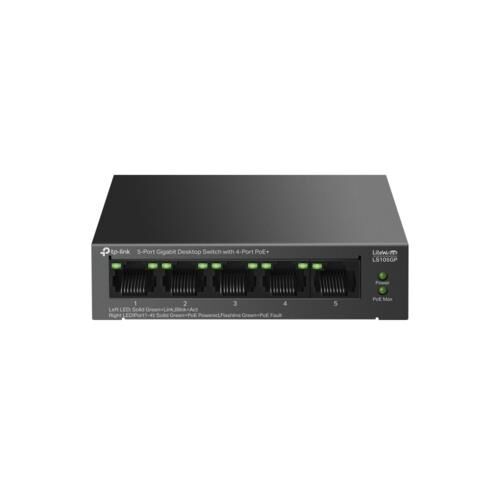 Switch Tp-Link Ls105Gp 5 Port 10/100/1000 4 Port Poe 65W Kktc