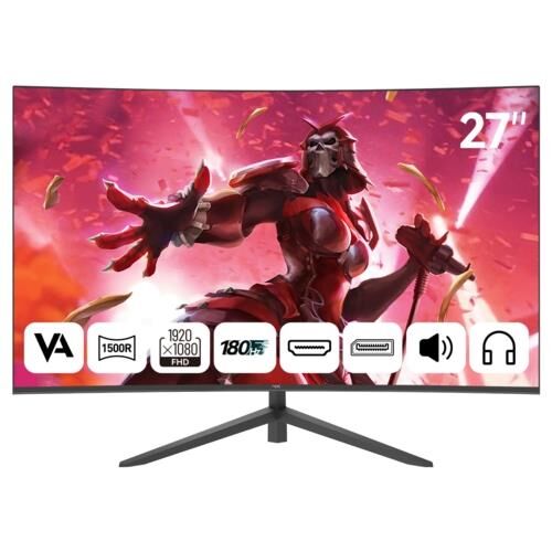 Monitör Npc 27&Amp;Quot; Md270K-V Curved 180Hz 1Ms Fhd Kktc