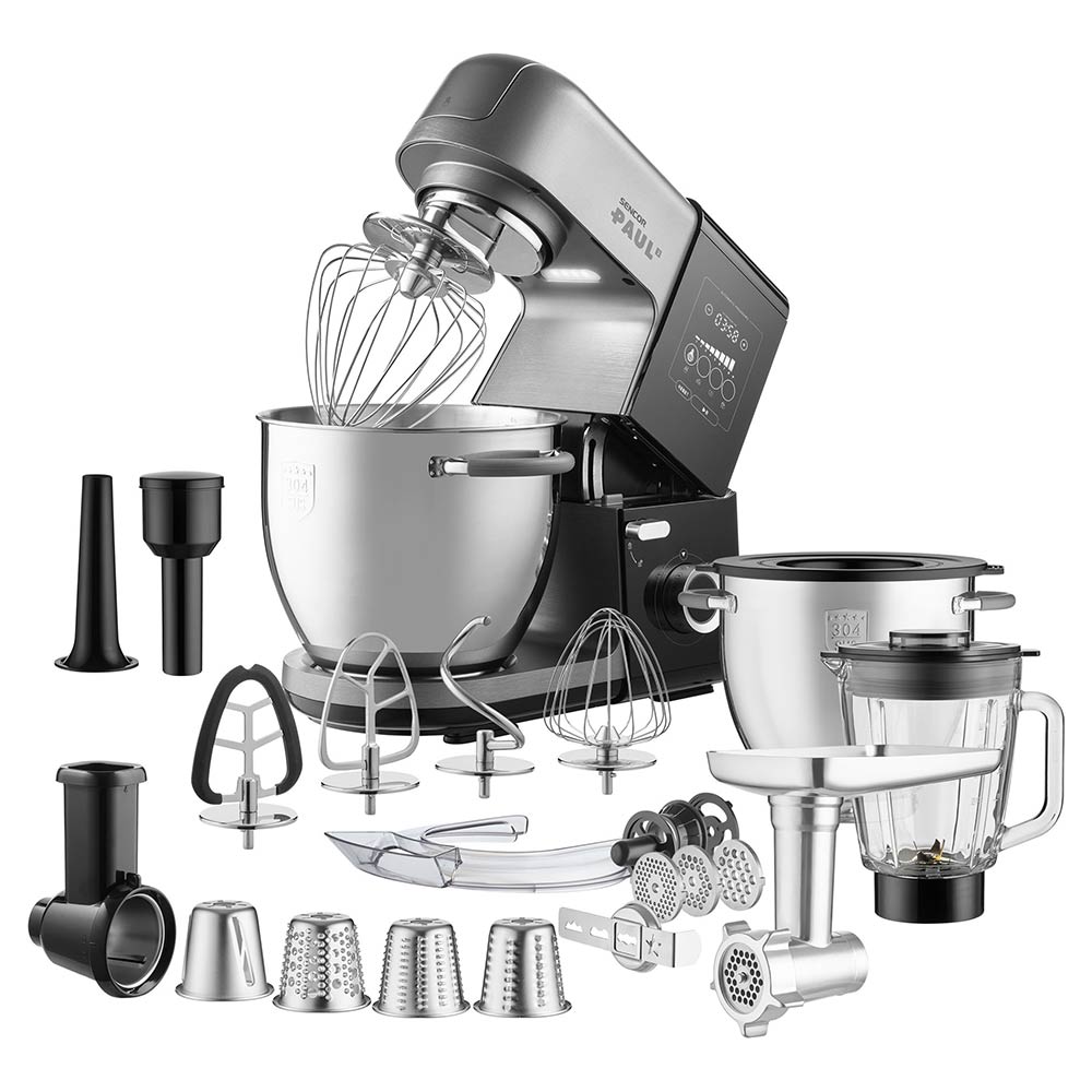 Mutfak Makinesi Sencor Stm 8970 Paul 3 Siyah/Gümüş