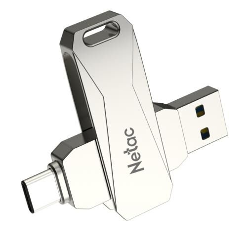 Usb Bellek Netac U782C 64Gb Usb 3.0+Type-C Nt03U782C-064G-30Pn Kktc