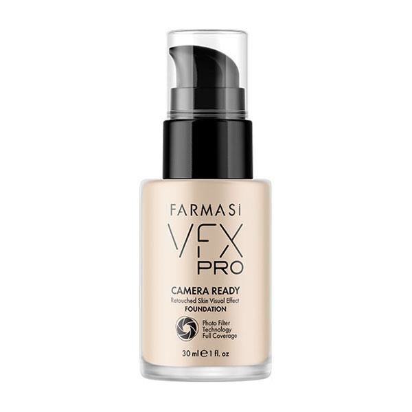 Vfx Pro Camera Ready Fondöten No.08 Buff 30 Ml