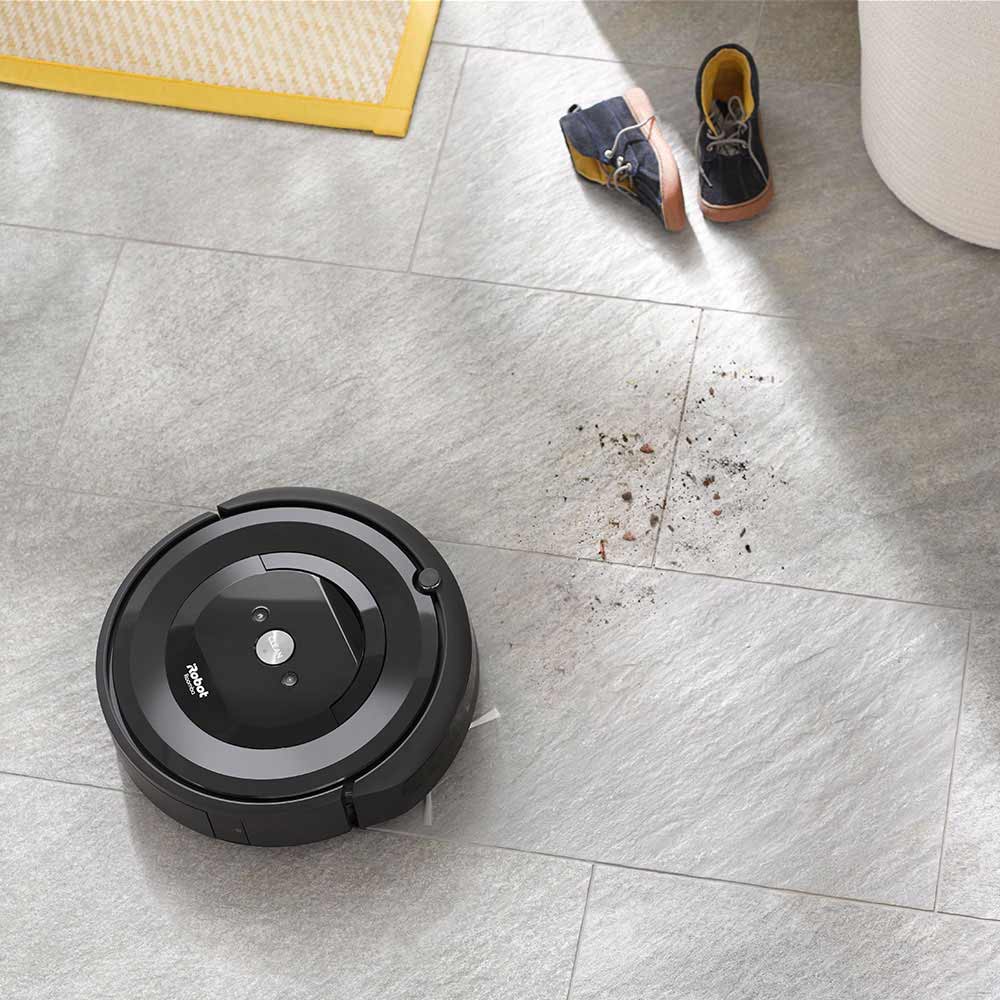 Robot Süpürge Irobot Roomba E5 Iadapt Wifi E515840 Siyah