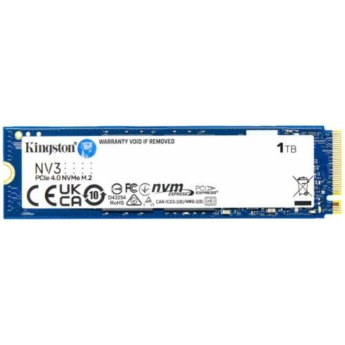Ssd Kingston Nv3 1Tb Pci 4.0 Nvme Snv3S/1000G 6000-4000 Mb/S