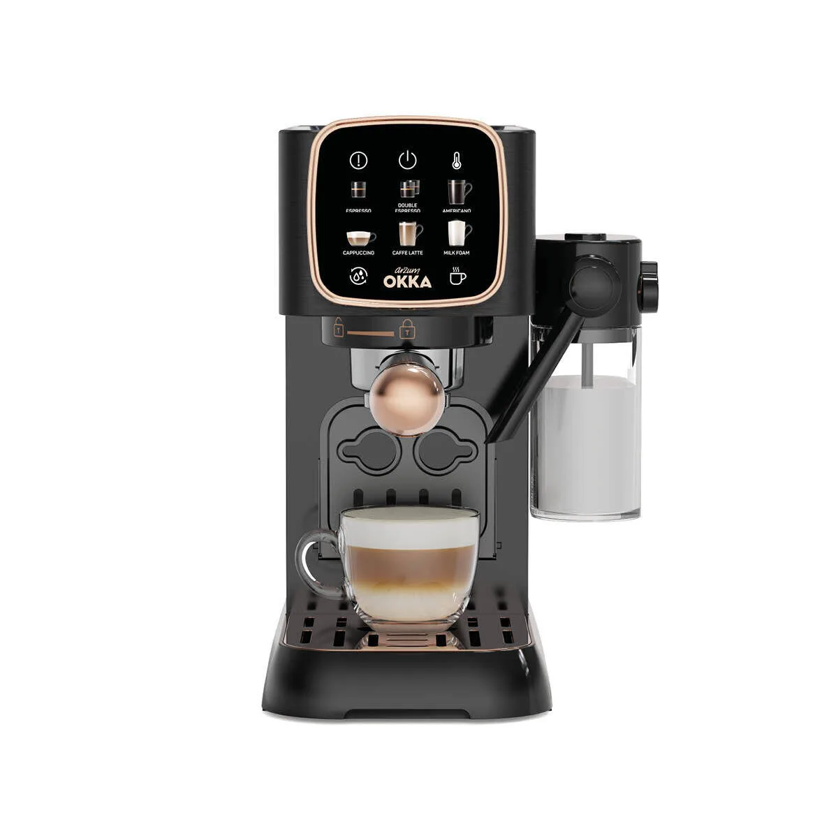 Ok0032 Arzum Okka Espresso Solo M Yari Otomatik Bakir Okka Espresso Makinesi Arzum Ok0032 5509 33 B Kktc - Online Alışveriş Bi Sipariş