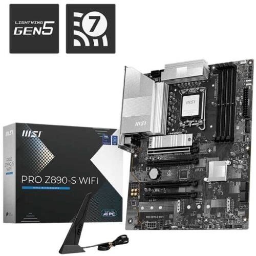 Anakart Msı Pro Z890-S Wıfı Ddr5 8600(Oc) 1851P Kktc