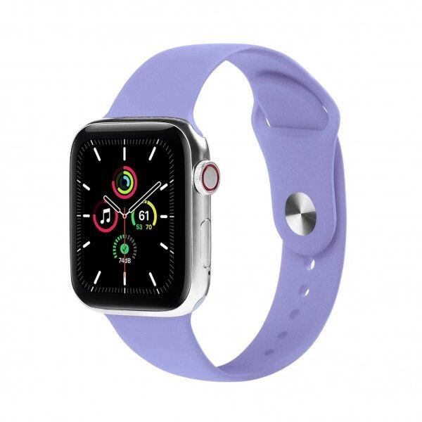 Kordon Zr-Slkn-55 Apple Watch  42/44/45Mm Mor Sılıkon Kktc