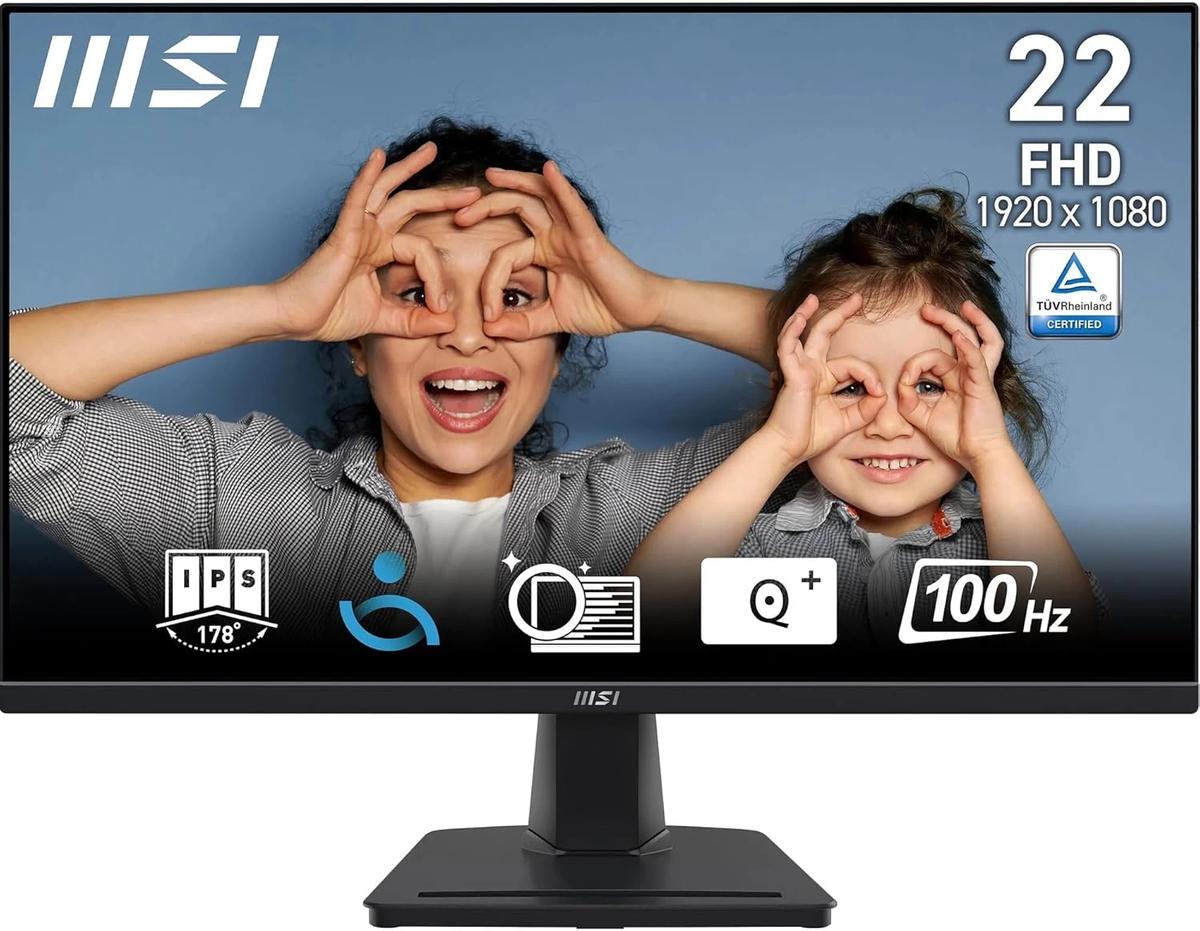 Monıtor Msı 21.5&Amp;Quot; Pro Mp225 Ips 1Ms 100Hz Hdmı Vga Kktc