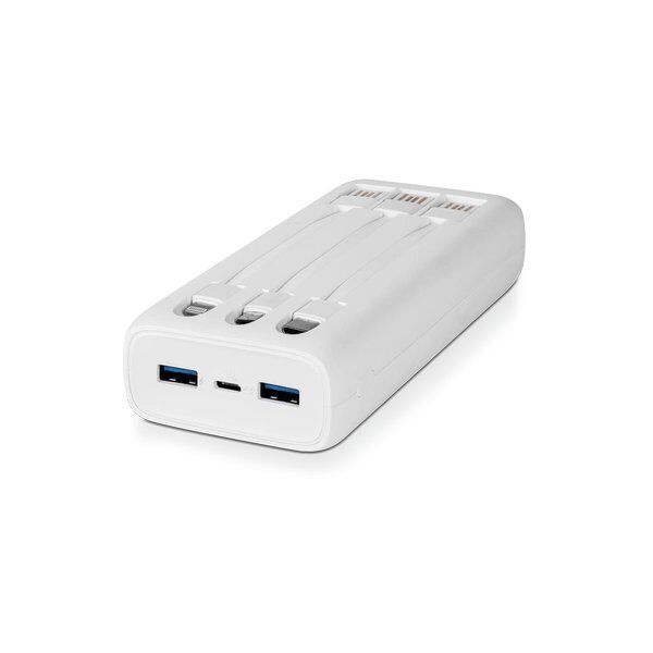 Powerbank Ttec 2Bb203B Beyaz Powerslim Trıo Lcd 20000Mah Pd Kktc