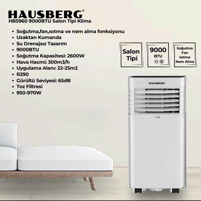 Hausberg Hb5960 9000Btu Salon Tipi Klima - Görsel 1