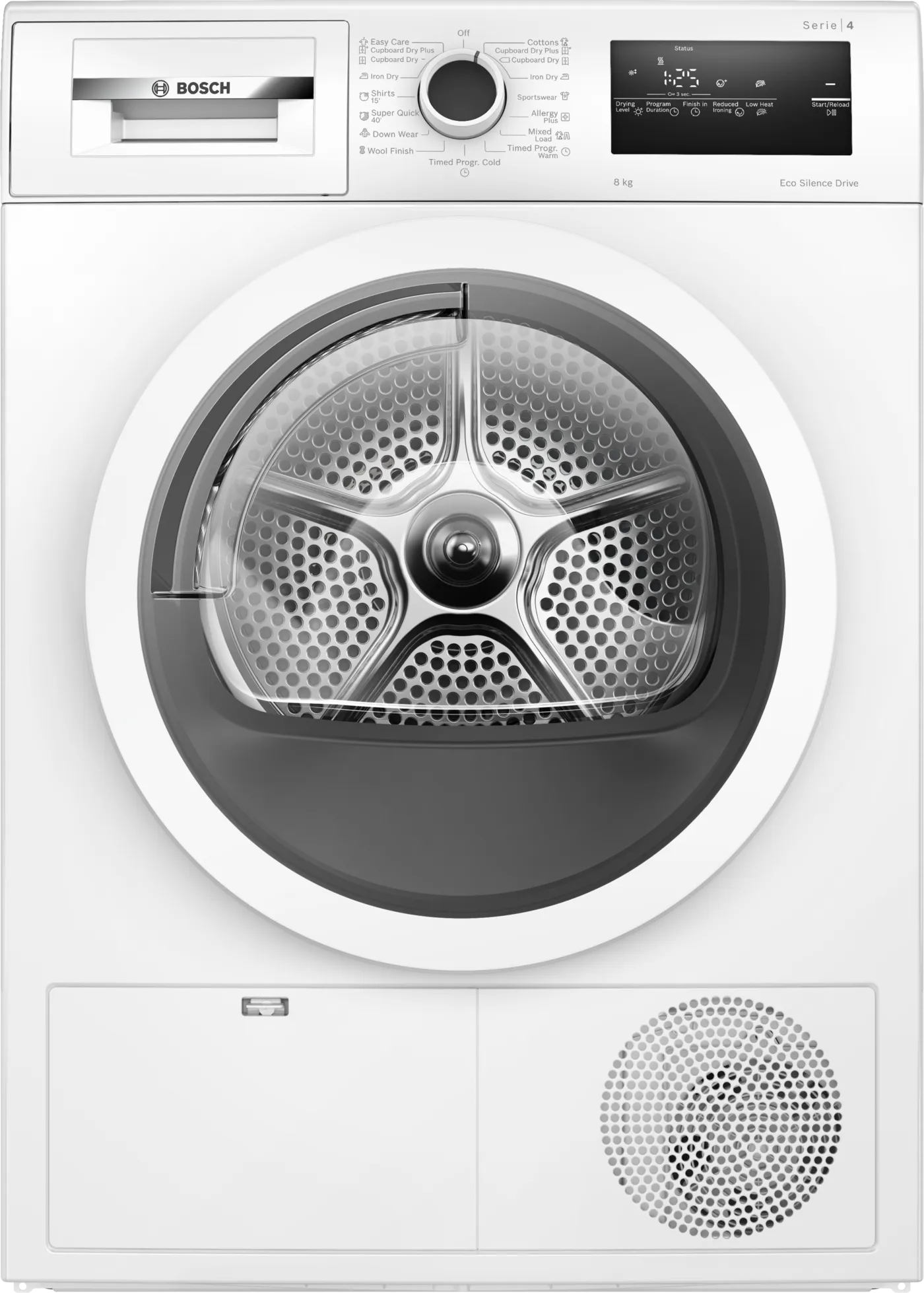 Bosch Seri 4 Yoğuşmalı Çamaşır Kurutma Makinesi 8 Kg Wtn86201Me - Görsel 1