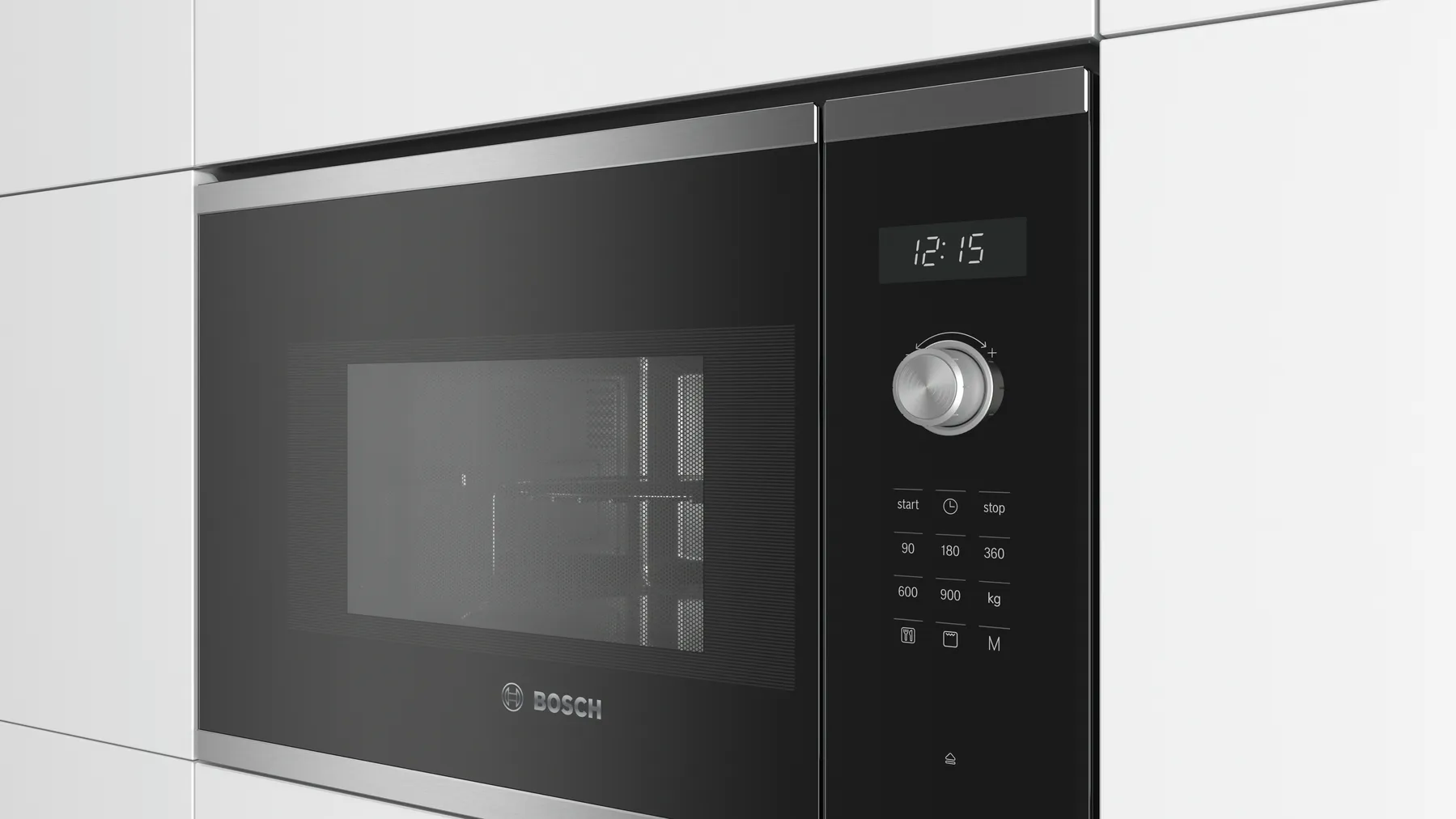 Bosch Serie 6 Ankastre Mikrodalga 59 X 38 Cm Inox - Görsel 1