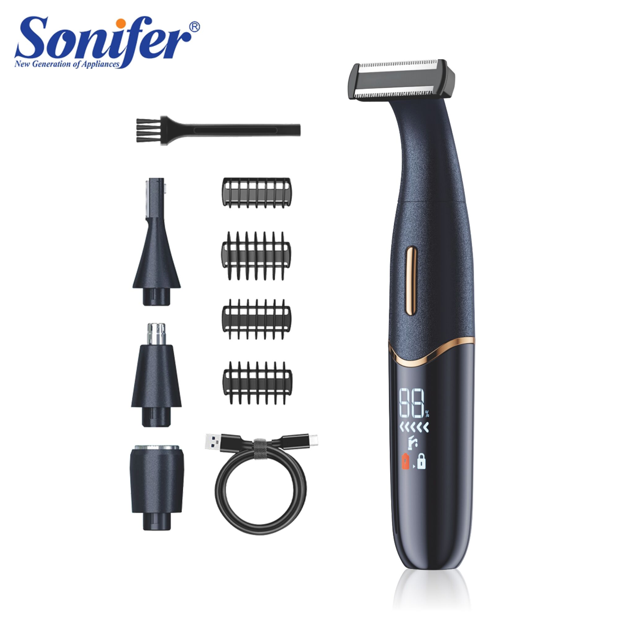 Sf9564 Sonifer Tıraş Makinesi 4In1