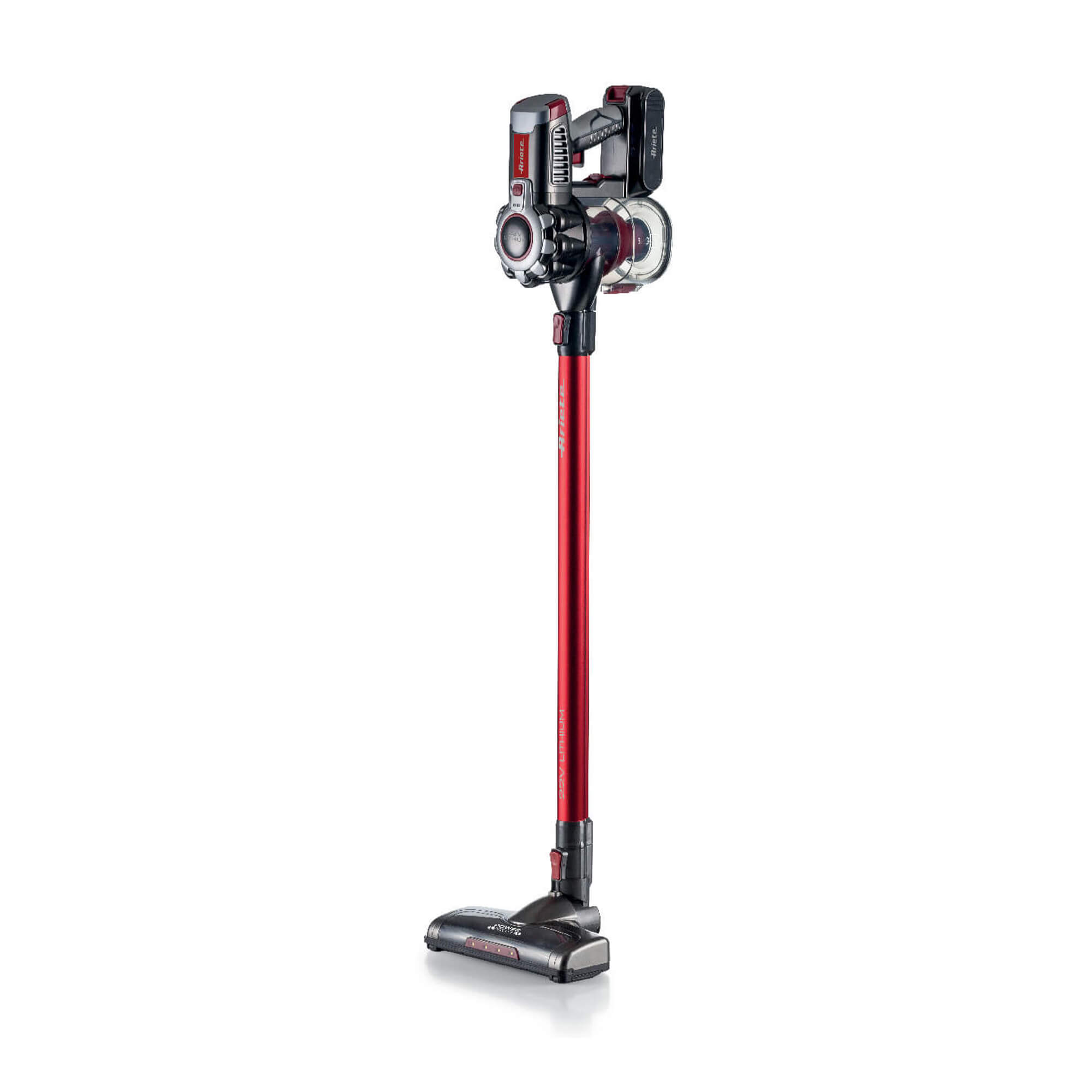 Ariete Kablosuz Şarjlı Süpürge - 135W Gücünde (Kırmızı)